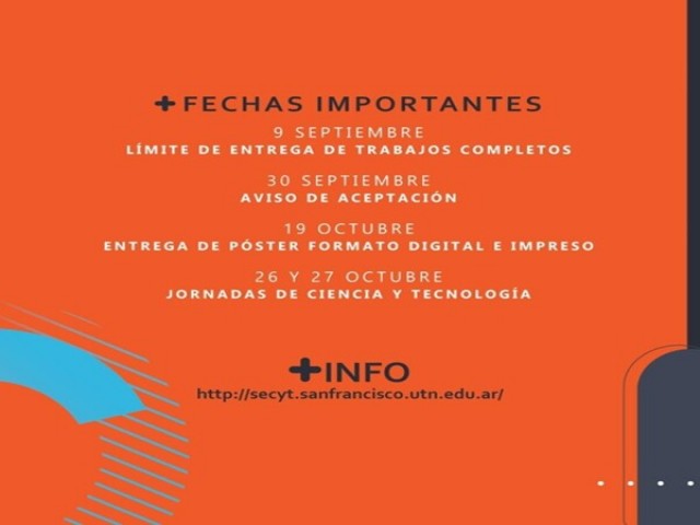 Jornadas de Ciencia y Tecnología 2022