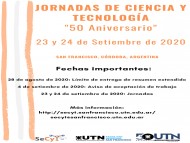 Jornadas de Ciencia y Tecnología "50 Aniversario"